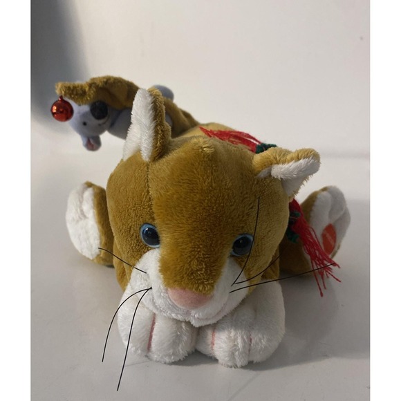 Pan asian Other - Vintage Pan Asian Creations Christmas Musical Cat with Mouse Tail Shakes